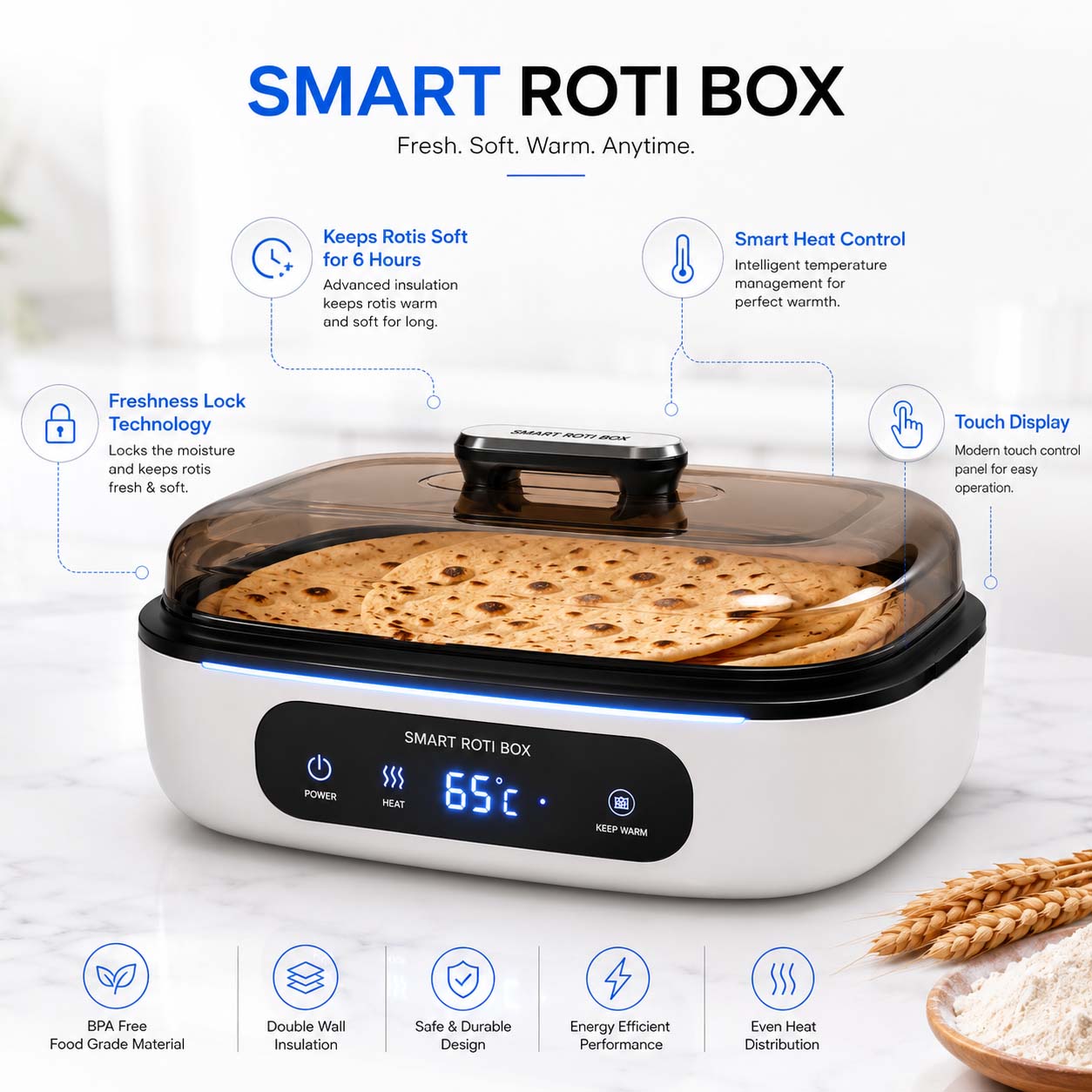 Smart Roti Box