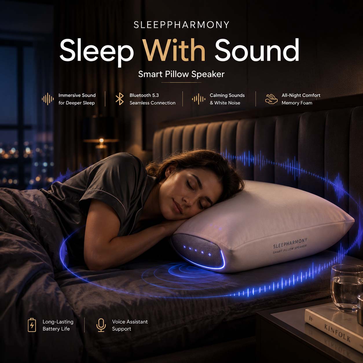 Smart Pillow Speaker