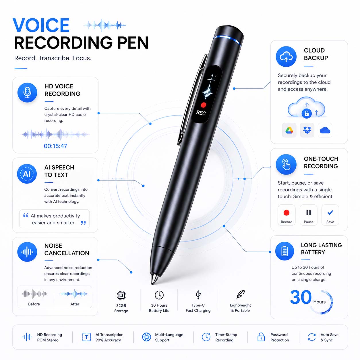 Voice Recording Pen