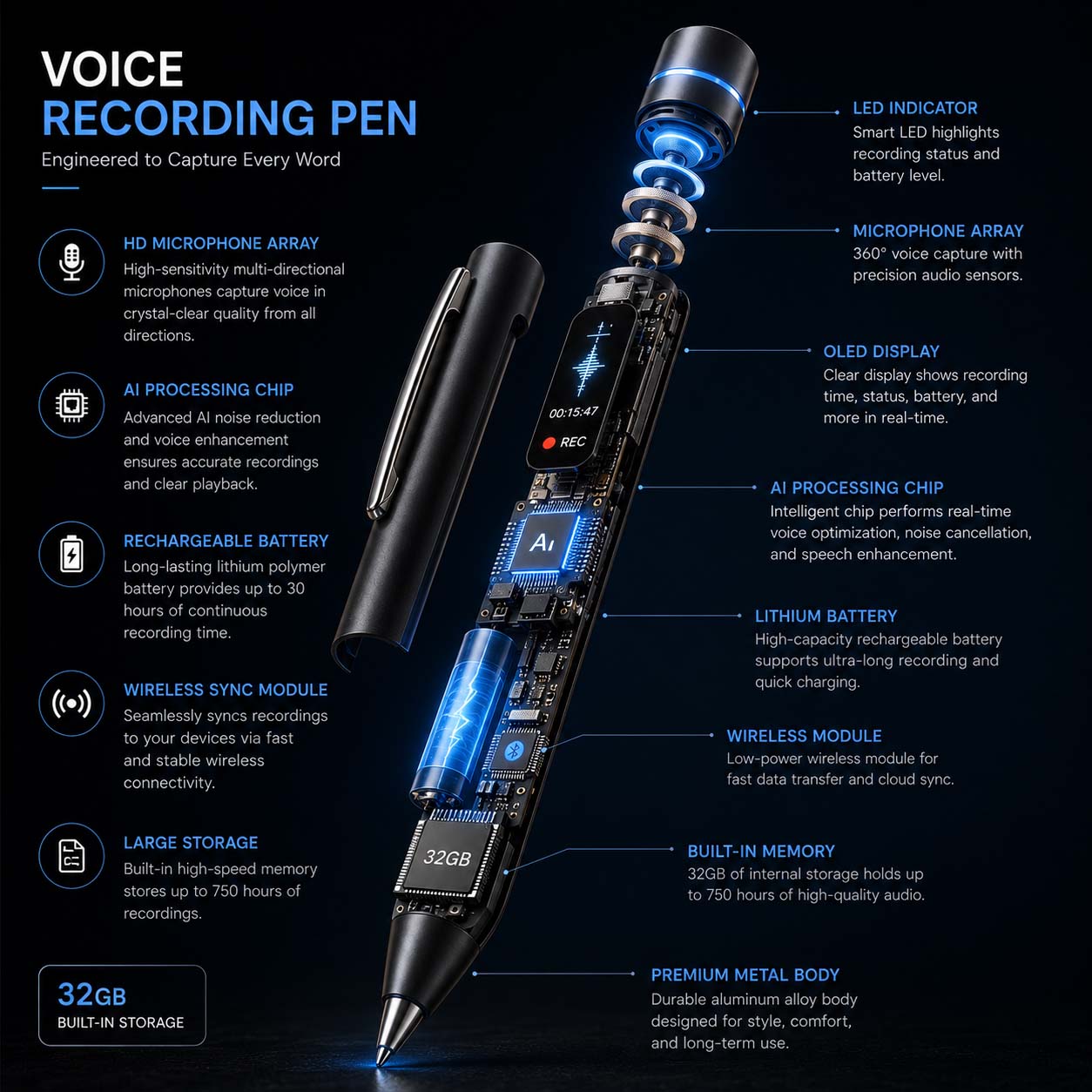 Voice Recording Pen