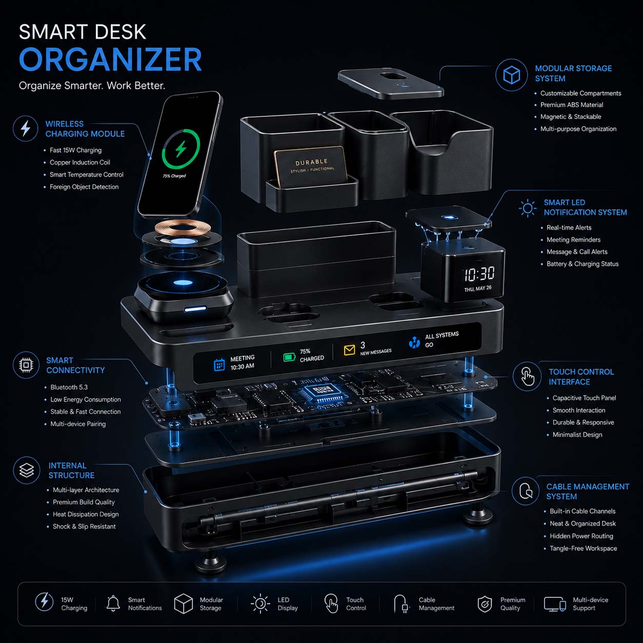 Smart Desk Organizer