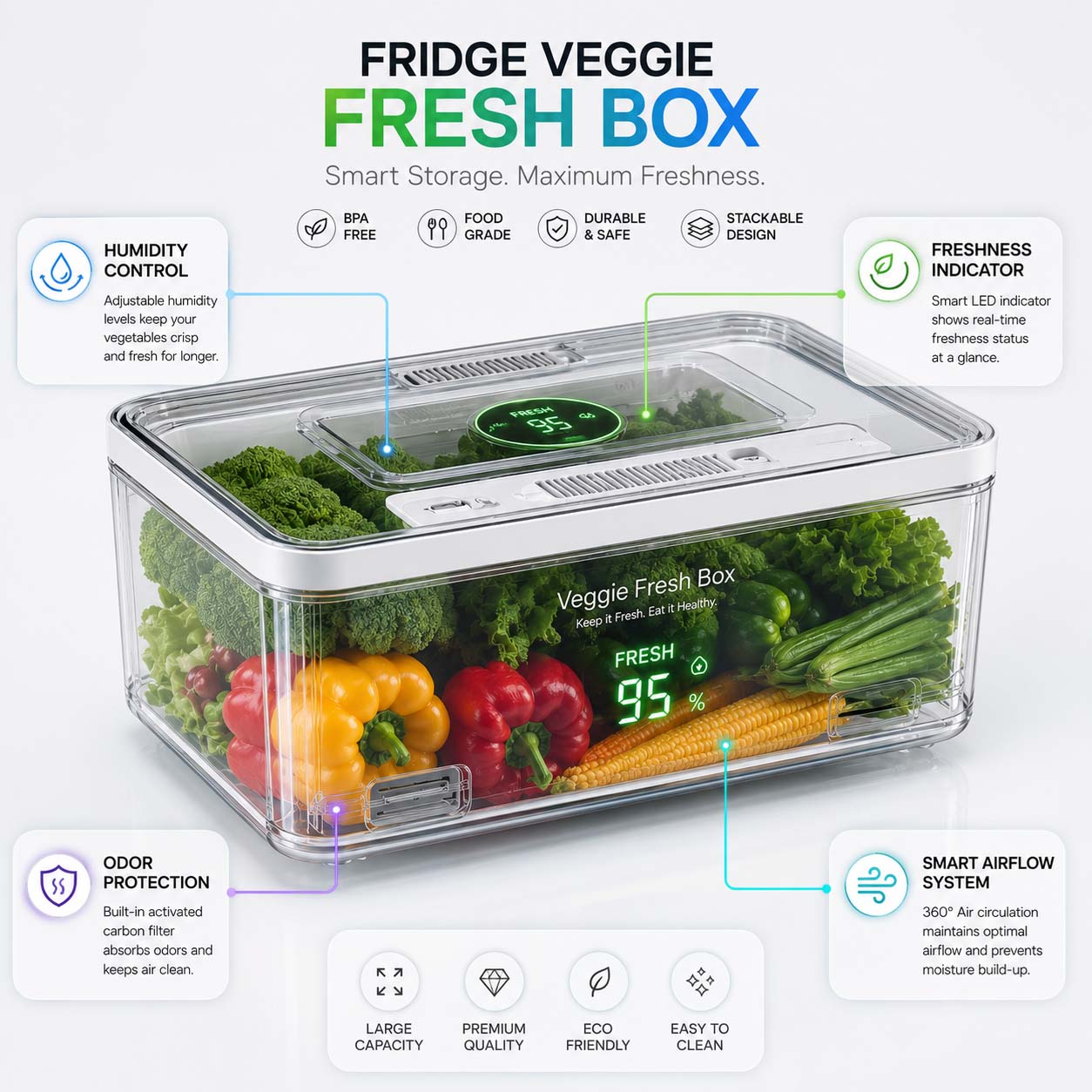 Fridge Veggie Fresh Box