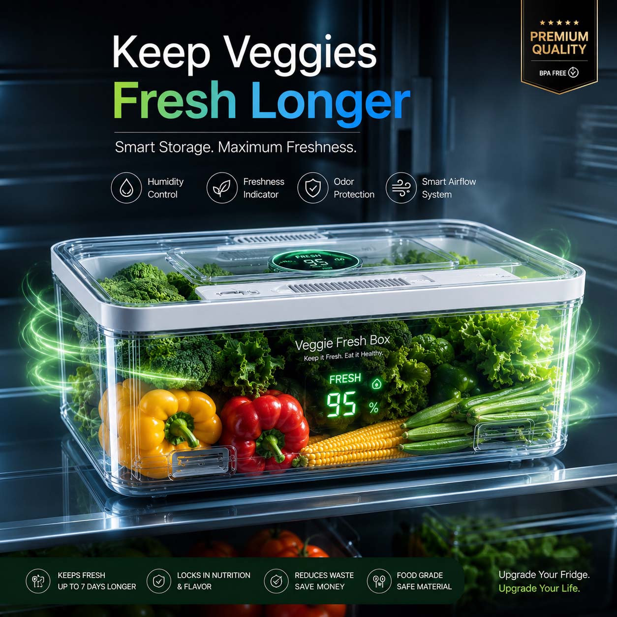Fridge Veggie Fresh Box