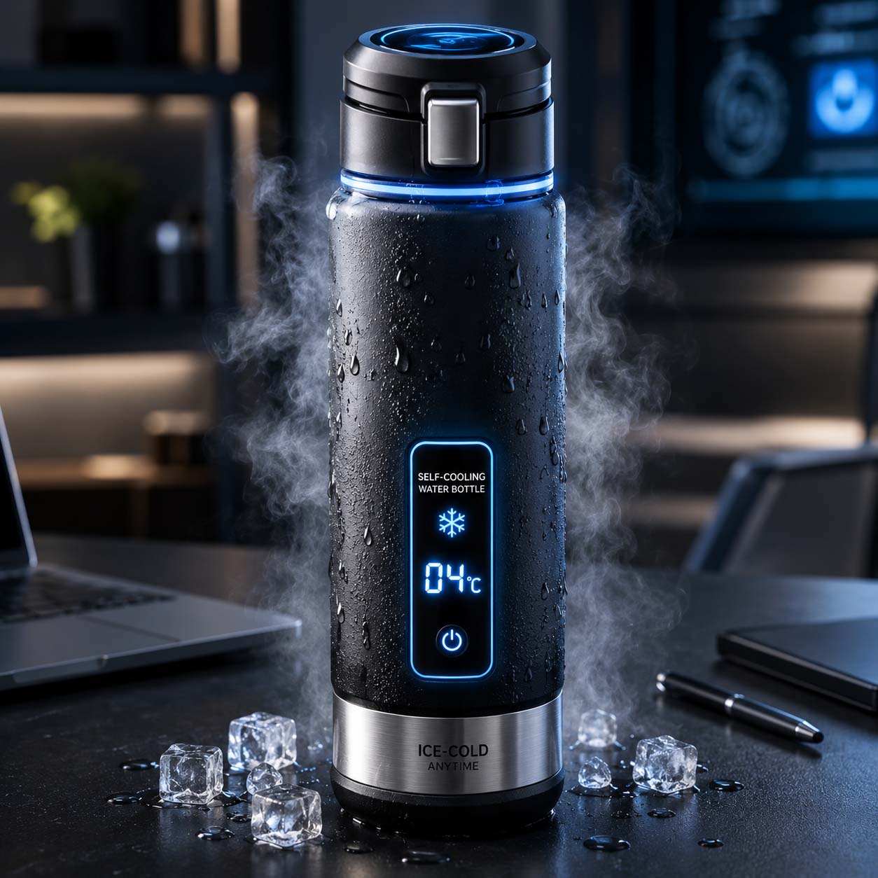 Self-Cooling Water Bottle