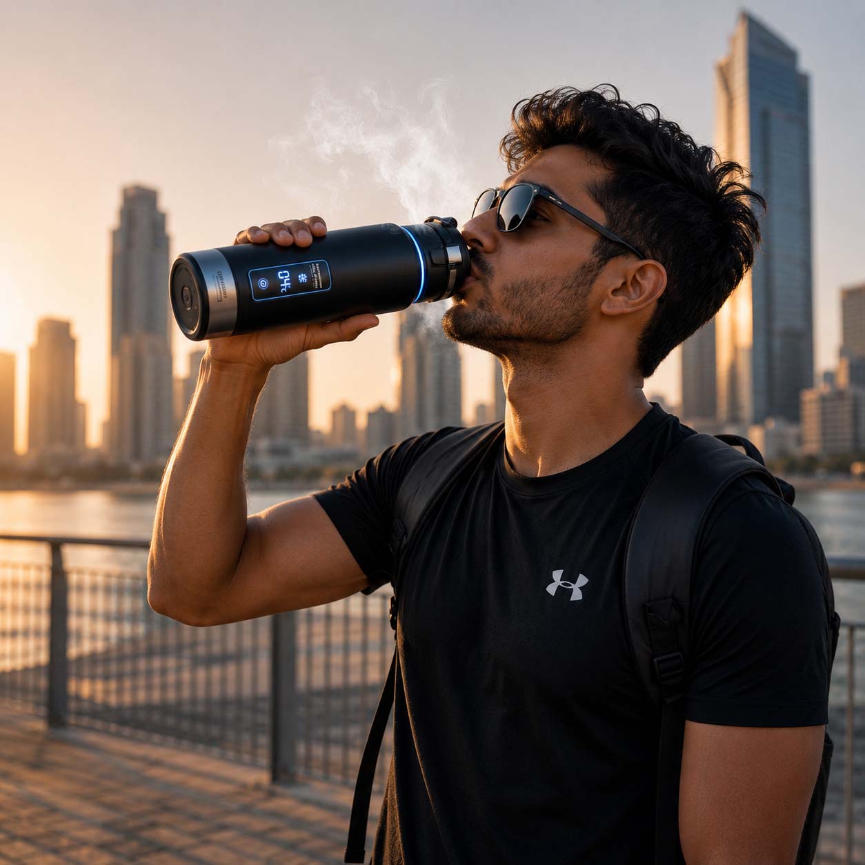 Self-Cooling Water Bottle