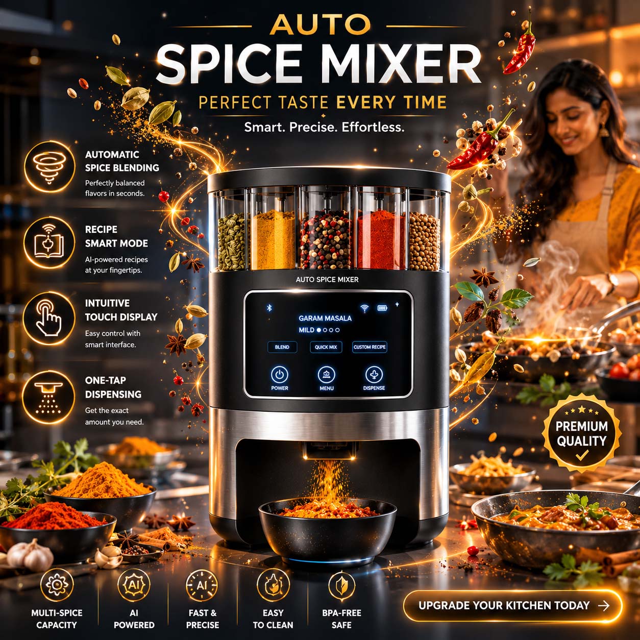 Auto Spice Mixer