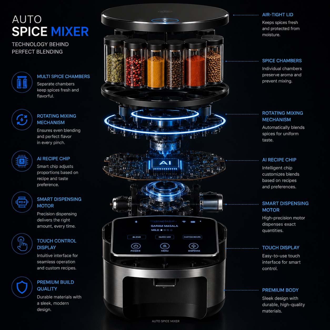 Auto Spice Mixer