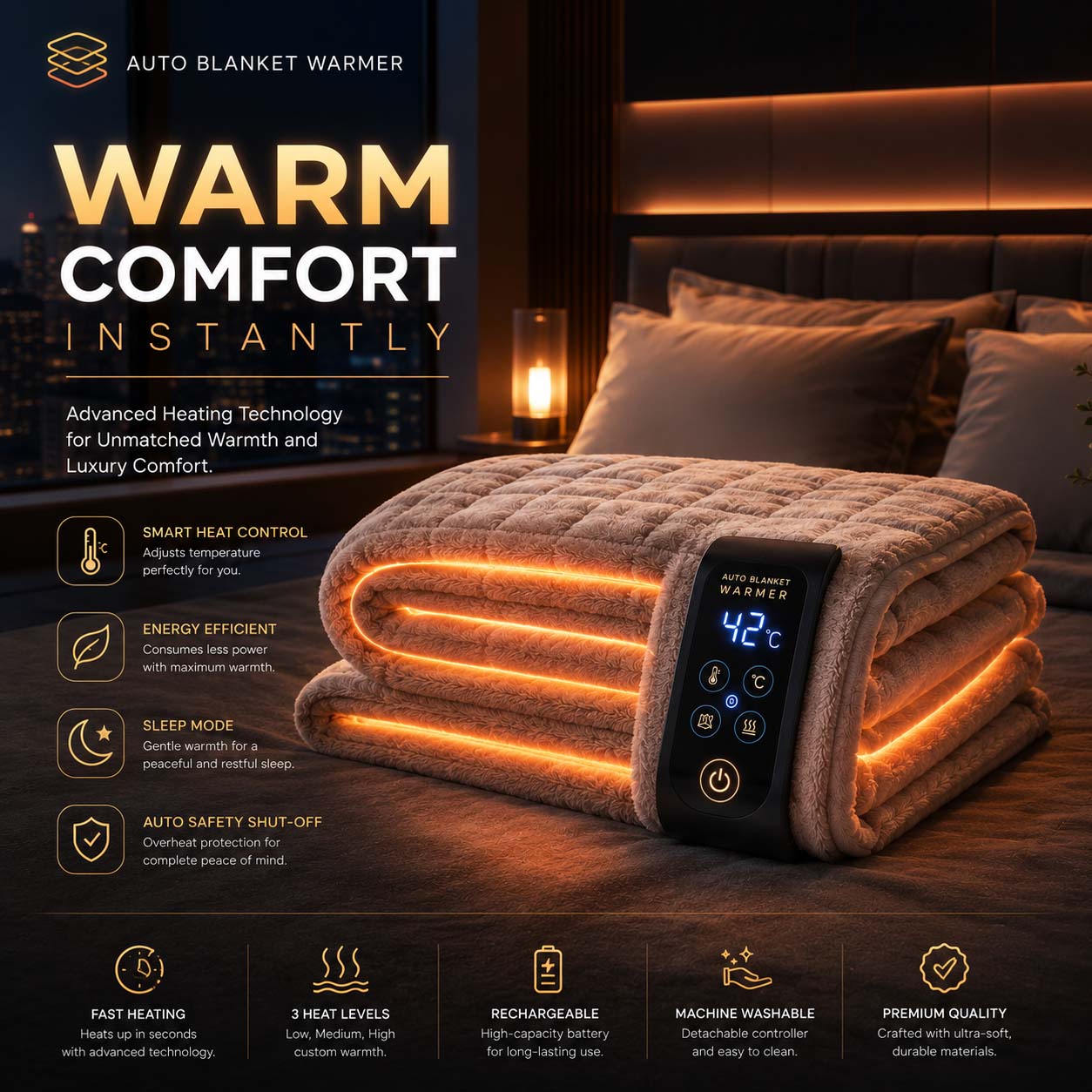 Auto Blanket Warmer