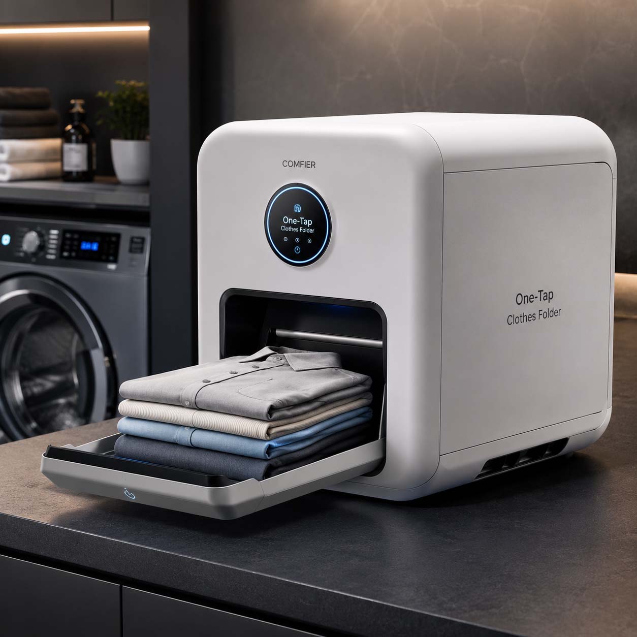 One-Tap Clothes Folder